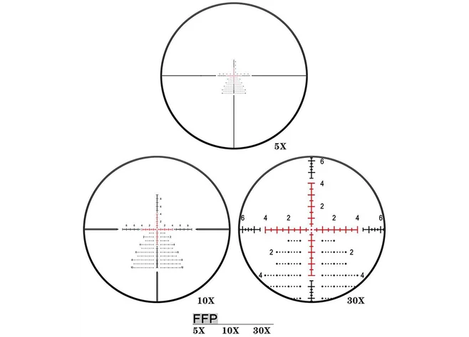 Приціл Discovery Optics HD 5-30x56 SFIR (34 мм, підсвічування) Фото 3